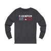 Kuemper 35 Washington Hockey Unisex Jersey Long Sleeve Shirt