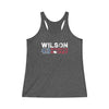 Wilson 43 Washington Hockey Women's Tri-Blend Racerback Tank Top