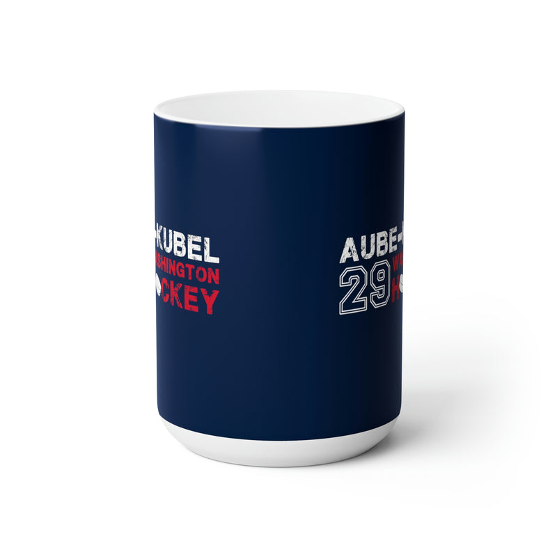 Aube-Kubel 29 Washington Hockey Ceramic Coffee Mug In Navy, 15oz