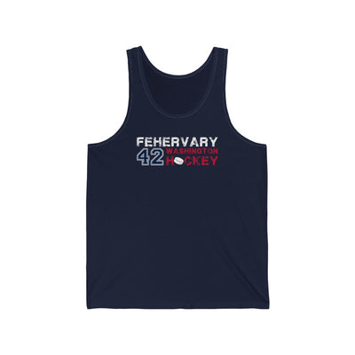 Fehervary 42 Washington Hockey Unisex Jersey Tank Top
