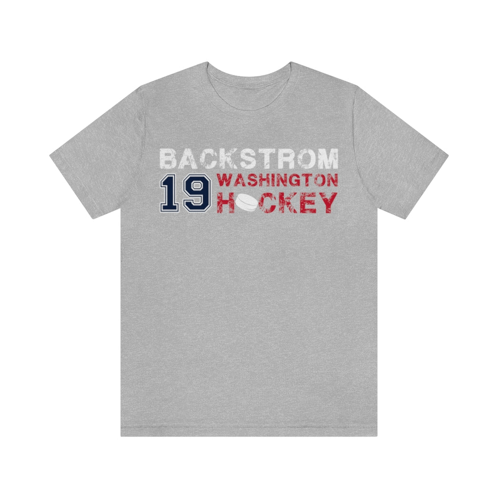 Backstrom 19 Washington Hockey Unisex Jersey Tee - Washington Sports Shop