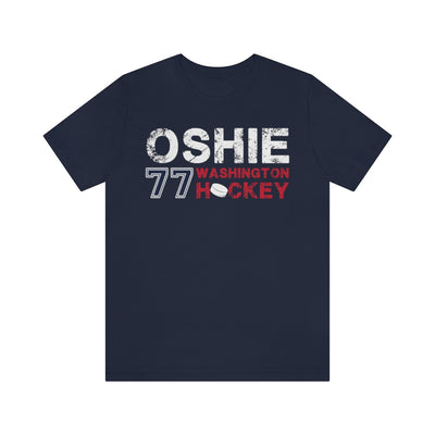 Oshie 77 Washington Hockey Unisex Jersey Tee