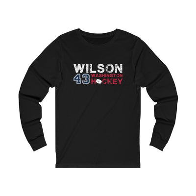 Wilson 43 Washington Hockey Unisex Jersey Long Sleeve Shirt