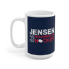 Jensen 3 Washington Hockey Ceramic Coffee Mug In Navy, 15oz