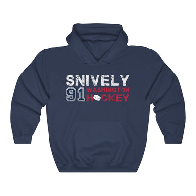 Snively 91 Washington Hockey Unisex Hooded Sweatshirt