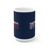 van Riemsdyk 57 Washington Hockey Ceramic Coffee Mug In Navy, 15oz