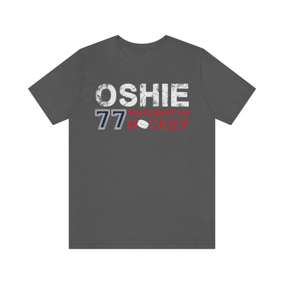 Oshie 77 Washington Hockey Unisex Jersey Tee