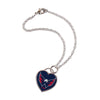 Washington Capitals 3D Heart Bracelet