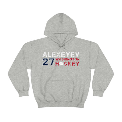 Alexeyev 27 Washington Hockey Unisex Hooded Sweatshirt
