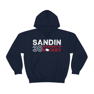 Sandin 38 Washington Hockey Unisex Hooded Sweatshirt