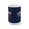 Lindgren 79 Washington Hockey Ceramic Coffee Mug In Navy, 15oz