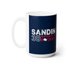 Sandin 38 Washington Hockey Ceramic Coffee Mug In Navy, 15oz