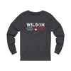 Wilson 43 Washington Hockey Unisex Jersey Long Sleeve Shirt