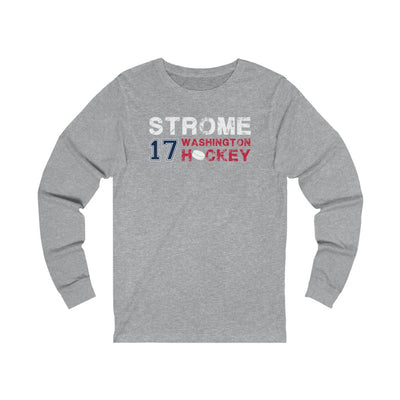 Strome 17 Washington Hockey Unisex Jersey Long Sleeve Shirt