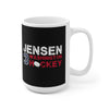 Jensen 3 Washington Hockey Ceramic Coffee Mug In Black, 15oz