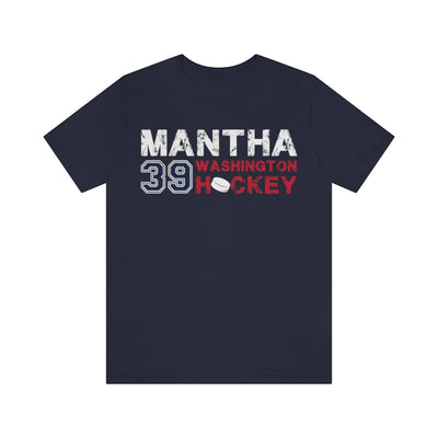 Mantha 39 Washington Hockey Unisex Jersey Tee