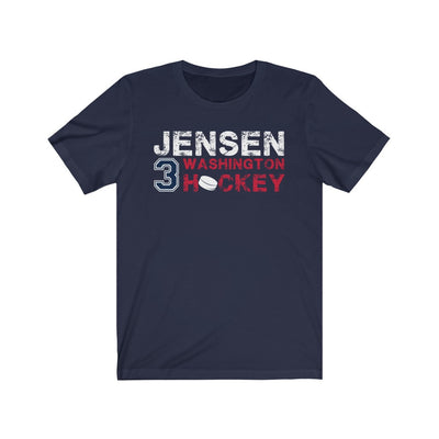 Jensen 3 Washington Hockey Unisex Jersey Tee