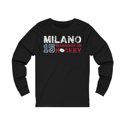 Milano 15 Washington Hockey Unisex Jersey Long Sleeve Shirt