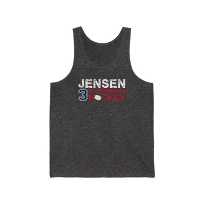 Jensen 3 Washington Hockey Unisex Jersey Tank Top