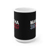 Mantha 39 Washington Hockey Ceramic Coffee Mug In Black, 15oz