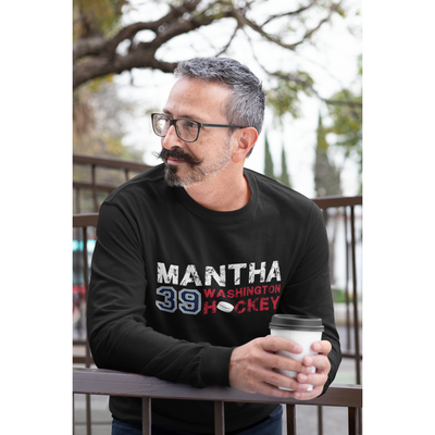 Mantha 39 Washington Hockey Unisex Jersey Long Sleeve Shirt